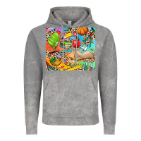 Cloud Rock school elements Vintage Hoodie - NancyCooperArtShop