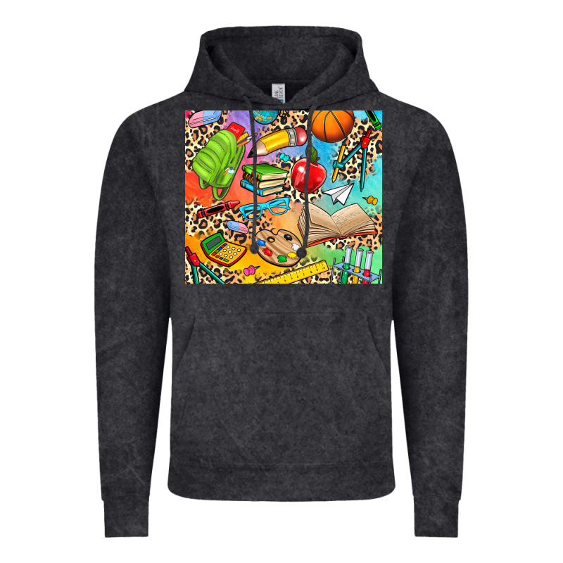 School Elements Vintage Hoodie by NancyCooperArtShop | Teevron
