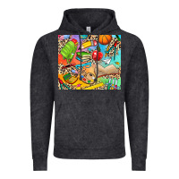 Vintage Black school elements Vintage Hoodie - NancyCooperArtShop