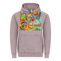 Vintage Zinc school elements Vintage Hoodie - NancyCooperArtShop