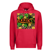 Cardinal St. Patricks Day lucky Premium Hoodie - CowGirlArtShop