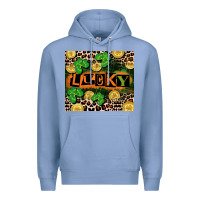 Colony Blue St. Patricks Day lucky Premium Hoodie - CowGirlArtShop
