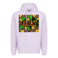 Lilac St. Patricks Day lucky Premium Hoodie - CowGirlArtShop