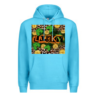 Ocean Blue St. Patricks Day lucky Premium Hoodie - CowGirlArtShop