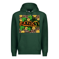 Sports Green St. Patricks Day lucky Premium Hoodie - CowGirlArtShop