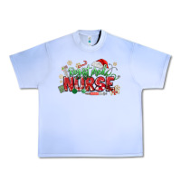 Grape Ice Registered Nurse Christmas Urban Heavy Tee - MaliasSmallBusiness