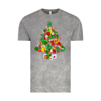Cloud Rock nurse christmas tree Vintage Tee - MaliasSmallBusiness