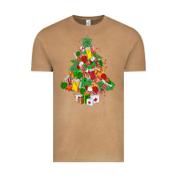 Vintage Camel nurse christmas tree Vintage Tee - MaliasSmallBusiness