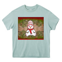 Arona Christmas snowman Heavy Core Tee - AdoDesignShop