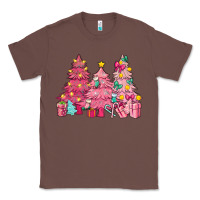 Chestnut Pink Christmas trees Classic Tee - NancyCooperArtShop