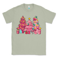 Matcha Pink Christmas trees Classic Tee - NancyCooperArtShop
