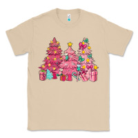 Mushroom Pink Christmas trees Classic Tee - NancyCooperArtShop