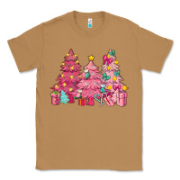 Toasted Coconut Pink Christmas trees Classic Tee - NancyCooperArtShop