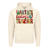Vintage Artic santas favorite teacher Vintage Hoodie - NancyCooperArtShop