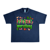 Navy Peppermint Everything Urban Heavy Tee - MaliasSmallBusiness