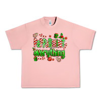 Salmon Peppermint Everything Urban Heavy Tee - MaliasSmallBusiness