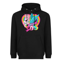 Black pride lgbtq unicorn Heavyweight Hoodie - OliviaCreatesArt