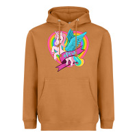 Meerkat pride lgbtq unicorn Heavyweight Hoodie - OliviaCreatesArt