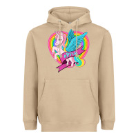 Mushroom pride lgbtq unicorn Heavyweight Hoodie - OliviaCreatesArt