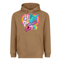 Toasted Coconut pride lgbtq unicorn Heavyweight Hoodie - OliviaCreatesArt