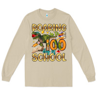 Mushroom roaring in to 100 day of school Long Sleeve Tee - Artiststas