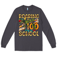 Smoke roaring in to 100 day of school Long Sleeve Tee - Artiststas