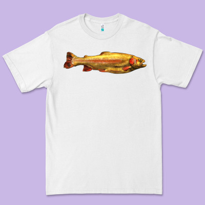 Golden Trout West Virginia Premium Tee Designed By Lillyallendesigns