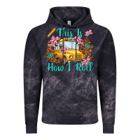Cloud Black this is how i roll Vintage Hoodie - NancyCooperArtShop