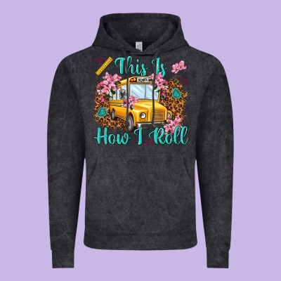 This Is How I Roll Vintage Hoodie Designed By Nancycooperartshop