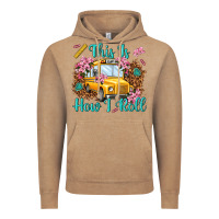 Vintage Coffee this is how i roll Vintage Hoodie - NancyCooperArtShop
