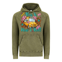 Vintage Olive this is how i roll Vintage Hoodie - NancyCooperArtShop