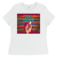 White nail boss Ladies Tee - Artiststas