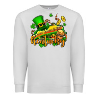 Dove Grey St. Patrick's Kentucky map Premium Sweatshirt - OliviaCreatesArt