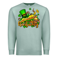 Seafoam St. Patrick's Kentucky map Premium Sweatshirt - OliviaCreatesArt