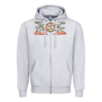 Heather Grey mom daily affirmation Zipper Hoodie - TumblerDesignByShophia