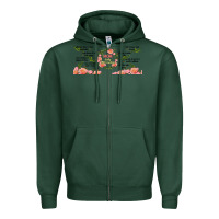 Sports Green mom daily affirmation Zipper Hoodie - TumblerDesignByShophia