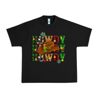 Black Howdy Howdy Howdy christmas Urban Heavy Tee - MaliasSmallBusiness