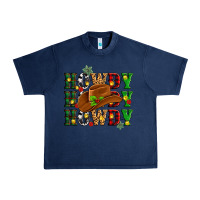 Navy Howdy Howdy Howdy christmas Urban Heavy Tee - MaliasSmallBusiness