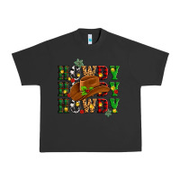Pigment Black Howdy Howdy Howdy christmas Urban Heavy Tee - MaliasSmallBusiness