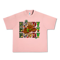 Salmon Howdy Howdy Howdy christmas Urban Heavy Tee - MaliasSmallBusiness