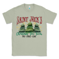 Matcha Saint Nick's Christmas Tree Farm Classic Tee - MaliasSmallBusiness