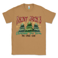 Toasted Coconut Saint Nick's Christmas Tree Farm Classic Tee - MaliasSmallBusiness