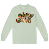 Matcha shiba inu christmas joy Long Sleeve Tee - RanaPortraitStore
