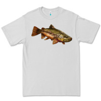 Dove Grey brown trout Premium Tee - LillyAllenDesigns