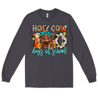 Smoke holy cow 100 days of school Long Sleeve Tee - Artiststas