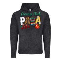 Vintage Black living that para life Vintage Hoodie - NancyCooperArtShop