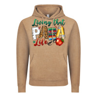 Vintage Coffee living that para life Vintage Hoodie - NancyCooperArtShop