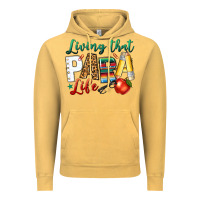 Vintage Mustard living that para life Vintage Hoodie - NancyCooperArtShop