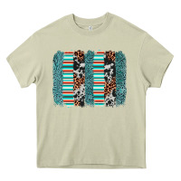 Mossy serape leopard cowhide  brushstroke Heavy Core Tee - AdoDesignShop