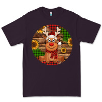Plum Cute reindeer Christmas Premium Tee - Jasminsmagicworld